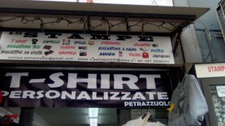 negozi di stampa di magliette napoli PETRAZZUOLO T-SHIRT PERSONALIZZATE